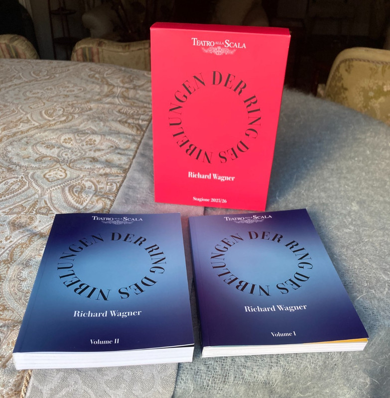 La Scala  Ring of the Nibelung program and libretto 2025