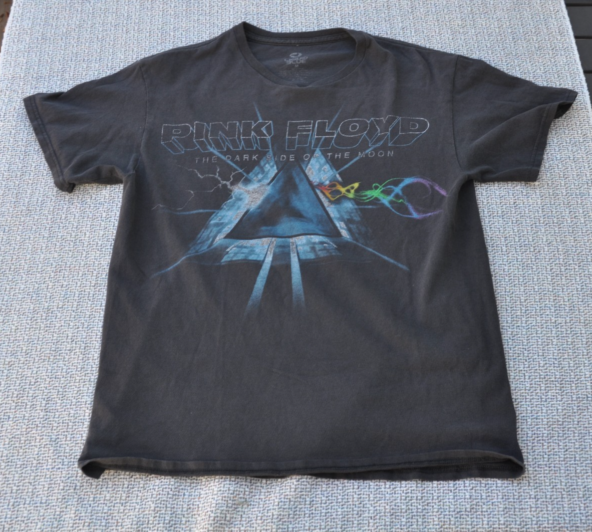 PINK FLOYD LIQUID BLUE DARK SIDE OF THE MOON T SHIRT SIZE M | eBay