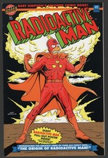 RADIOACTIVE MAN #1 CUBIERTA BRILLANTE OSCURA FIRMADA MATE GROENING BONGO SIMPSONS