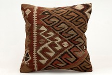 Decorative Pillow Cover, 16x16 in, Ethnic Pillow, Throw Pillow, Sofa Cushion
