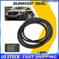 Sunroof Glass Weatherstrip Seal Molding Strip Upper For 2008-2012 Jeep Liberty