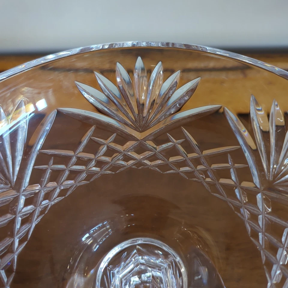 Waterford Crystal Dorset Footed Glass Pedestal Compote Bowl Signed 20cm Diameter - Image 2 of 4