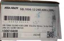 Assa Abloy 1006-12/24D-630-LBM Electric Strike Body 10061224D630LBM