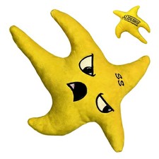 Slideshop StanceStar Bambole di Peluche Riempite a Forma di Stella, Morbido Pu