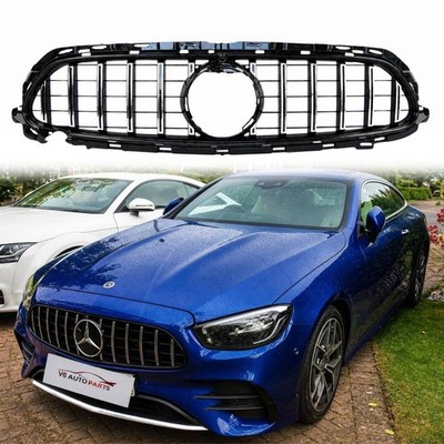 For Mercedes E-Class W213 E300 220 Front Bumper GT Sport Grille 2020-23 Facelift