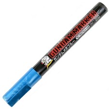 Mr Hobby (Gunze) GM17 Gundam Marker Paint Type Metallic Blue Mr Hobby
