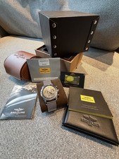 Breitling Transocean Chronograph Automatic Watch AB0154 Stainless Steel Full Set 2