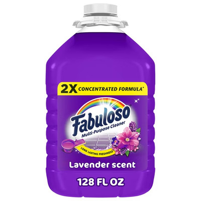Fabuloso 2X Multi-Purpose Cleaner Lavender No-Rinse Floor Cleaner 128 fl oz