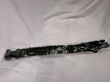 Paracord Survival Hiking Bracelet Compass, Blade edge, Emergency Whistle