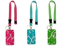 All For Color Women's Student Organization ID Key Ring Lanyard - Choose Color
