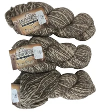 Cascade Yarn Eco Duo Pecan 1702 3 Skeins Alpaca Merino Wool Yarn