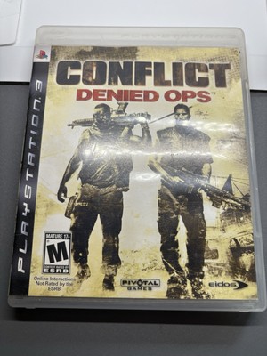 Conflict: Denied Ops PlayStation 3 PS3 CIB Complete Tested Works Very Good
