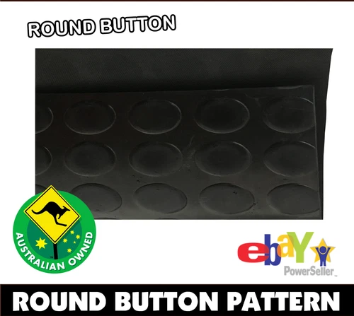 Black Shock Safety Tray Perforated Rubber Ute Mats 1820 or 1500 wide - Picture 41 of 84