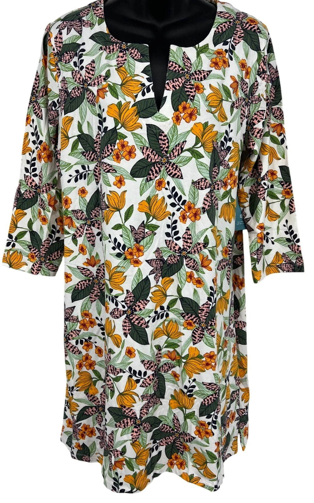 Coolibar Womens UPF 50+ Oceanside Tunic Dress Medium Floral Sun Protection New
Opens in a new window