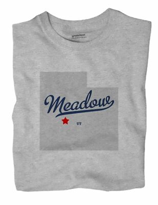 Meadow Utah UT T-Shirt MAP