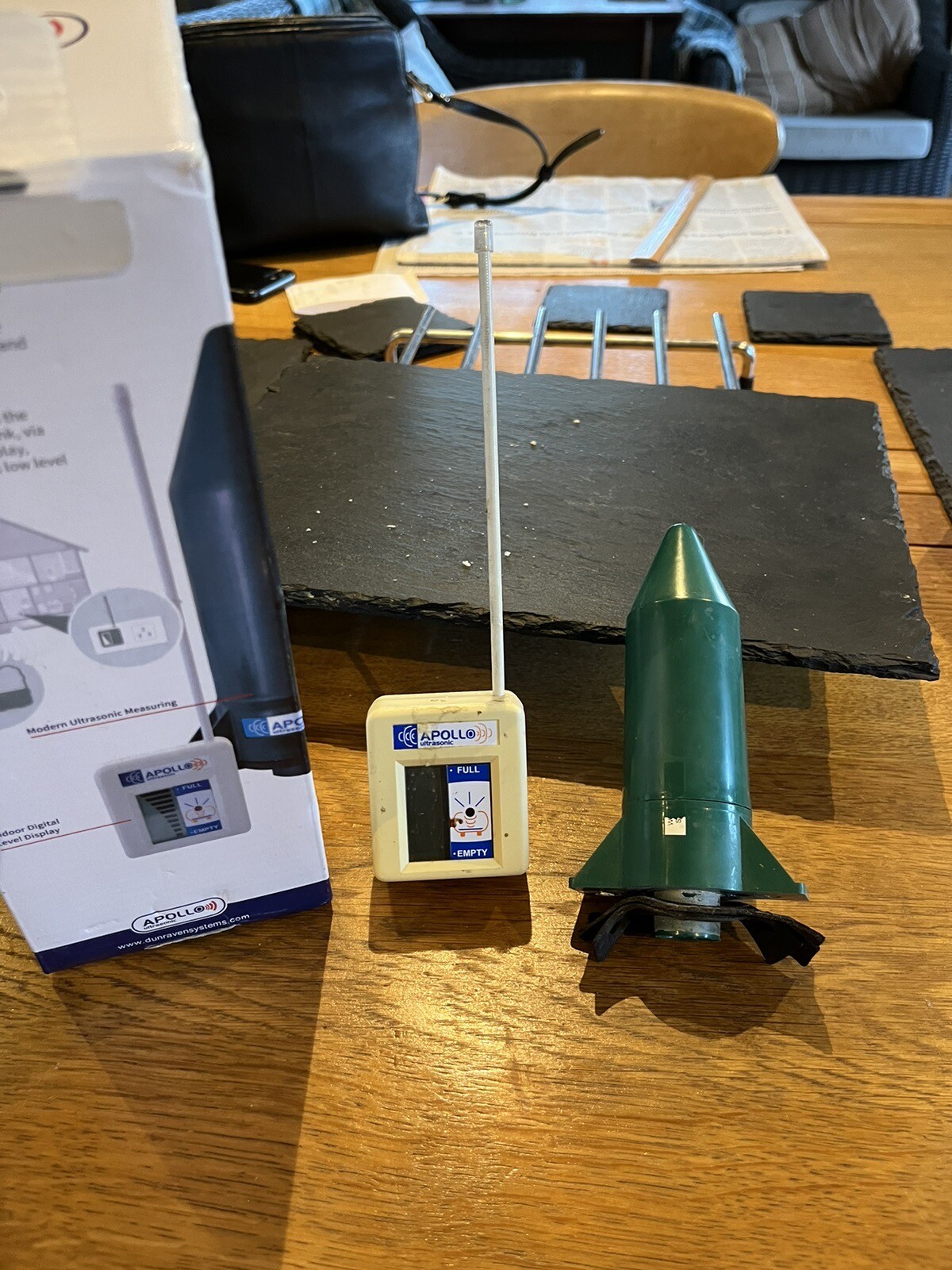 Oil Watchman / Apollo Ultrasonic Oil Level Monitor/Gauge eBay