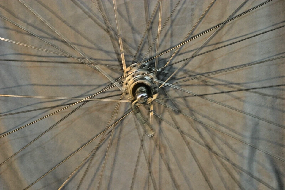 Rueda delantera para bicicleta Weinmann vintage 27" rueda libre Suntour OLW120 36S AV remitente de EE. UU. Foto 3 de 4