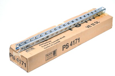 12x Rittal PS 4171 Schienen Montageschienen Profilschienen Schienenführung
