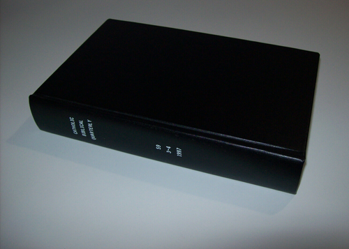 THE CATHOLIC BIBLICAL QUARTERLY, 1997 Volume 59 No 3-4 - Picture 2 of 12