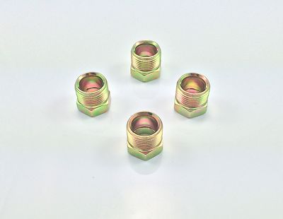 Inverted Flare Tube Nut for 1/2'' Tube (3/4-18 threads) (Pack of 4)