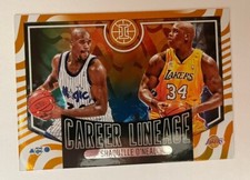 /75 2020-21 Panini Illusions - Career Lineage #23 Shaquille O'Neal 71/75