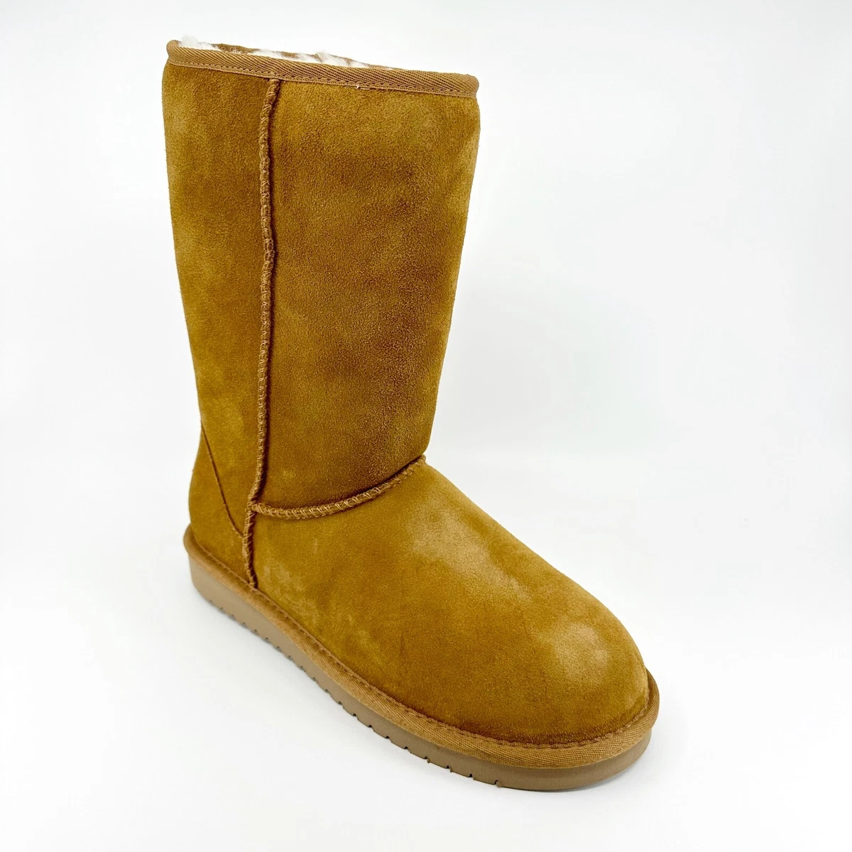 Koolaburra by UGG Koola Tall Chestnut Womens Faux Fur Shearling