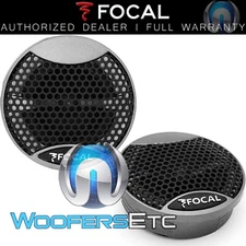 FOCAL TNI-1.5 CAR AUDIO INTEGRATION SERIES SOUND QUALITY TWEETERS & RESISTORS 
