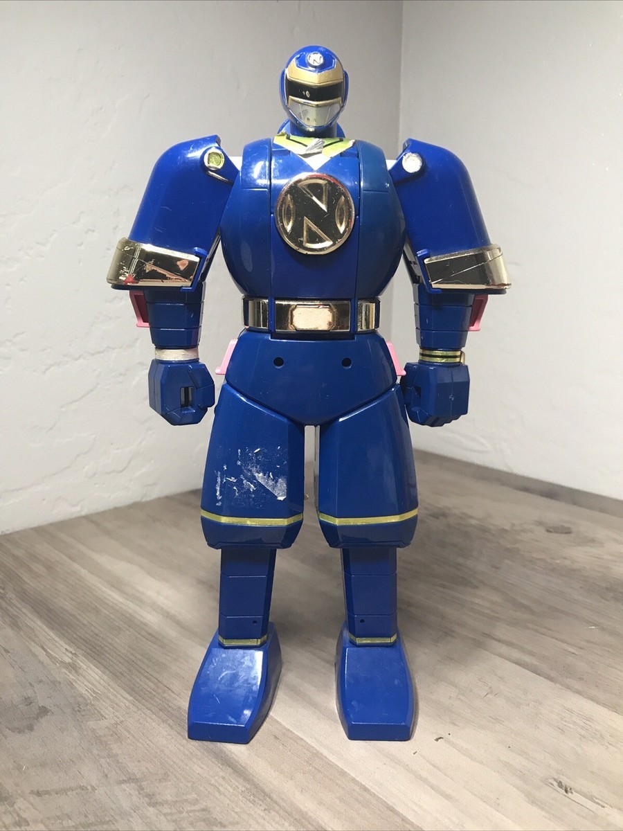 Power Rangers Blue Ninja Zord Ninjor Vintage Bandai 1995 Mighty Power Rangers Blue Ninja Zord Ninjor Vintage Bandai 1995 Mighty