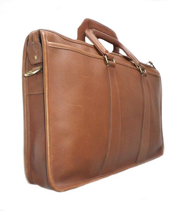 Coach Vtg Glove Tanned Leather Embassy Business Travel Portfolio
