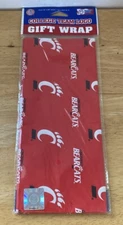 Vintage Cincinnati Bearcats Gift Wrap 3 30x20 Sheets Pro Specialties NCAA NEW