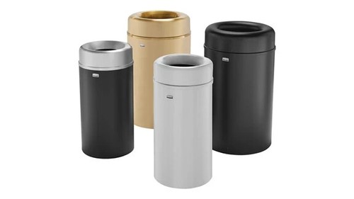 Rubbermaid Commercial Crowne Trash Can 15 Gallon Open Top AOT15 Wastebasket NIB - Picture 7 of 24