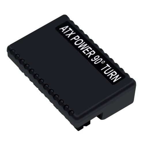 90 Degree ATX 24Pin Female to Male Connector Prolonged Plastic Power Adapter m - Picture 5 of 18