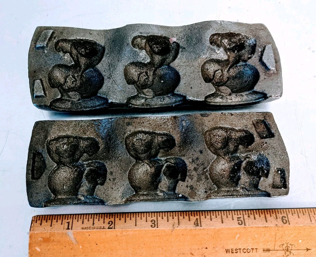 Vintage Clear Toy candy mold 210 Cast Iron eBay