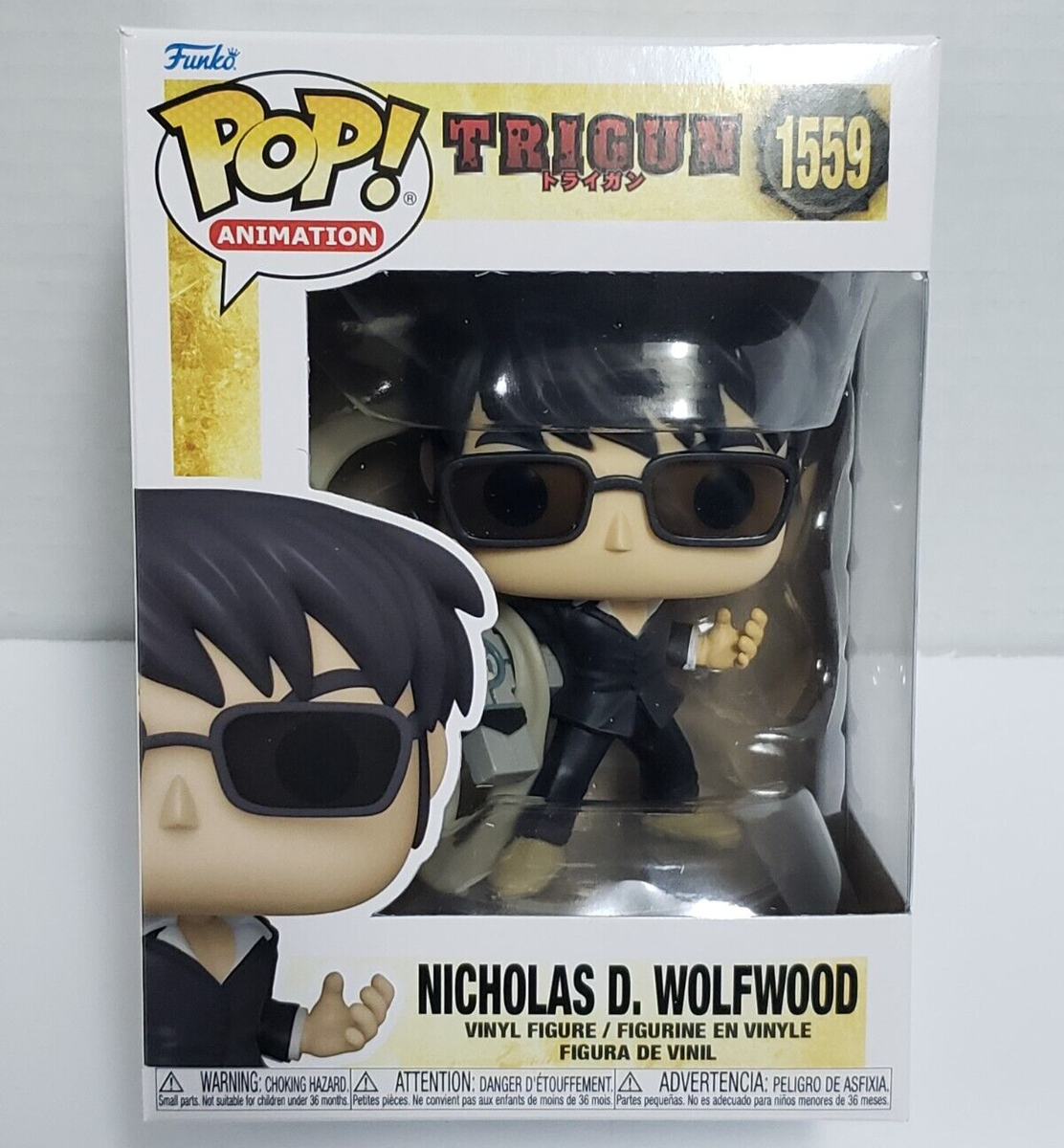 NICHOLAS D. WOLFWOOD - TRIGUN - Funko POP! Animation #1559 Vinyl 