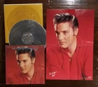 ELVIS PRESLEY The Number One Hits LP 1987 VG+ IN SHRINK w/ POSTER & INNER Best