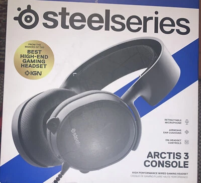 SteelSeries Arctis 3 Console Xbox, PS5, PS4, Switch Headset
