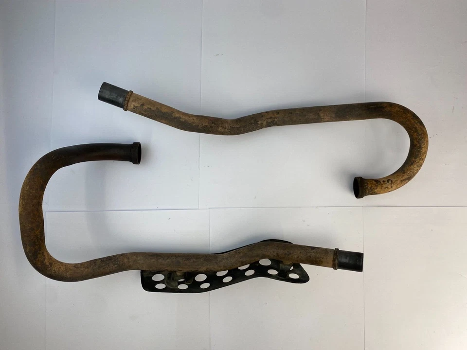 TUBOS DE ESCAPE HONDA NX 650 DOMINATOR 1995 18320MAN600 18321MAN600 Foto 3 de 4