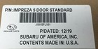 OEM Subaru Impreza 5-Door Splash Guards - Set Of 4 Mud Flaps (2017-2023)