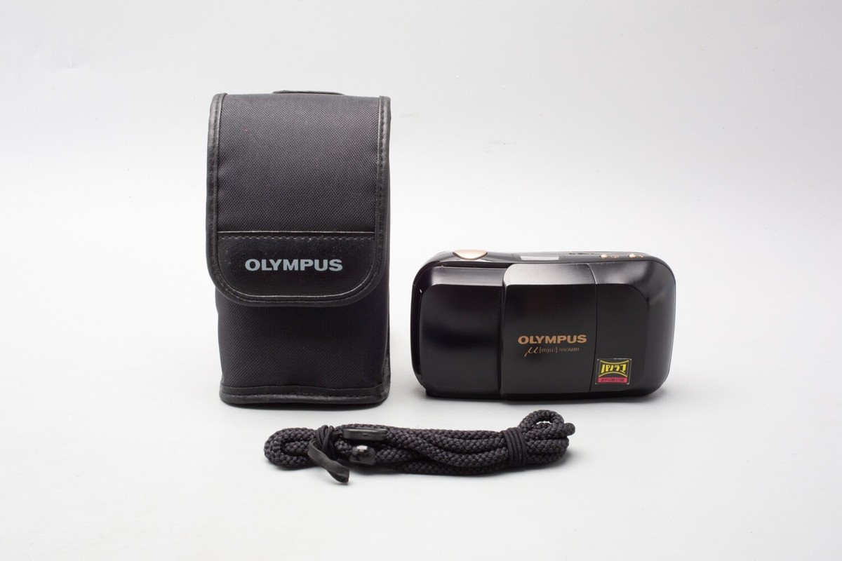Olympus µ MJU I Panorama 35mm Point & Shoot Film Camera