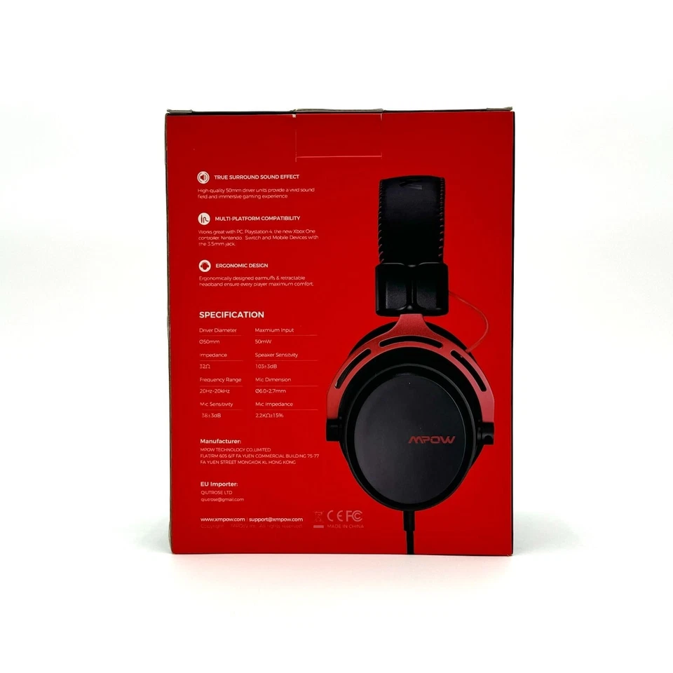 MPOW Air SE Surround Sound Gaming Headset, BH439A, MSRP $43.99 - Image 2 of 4