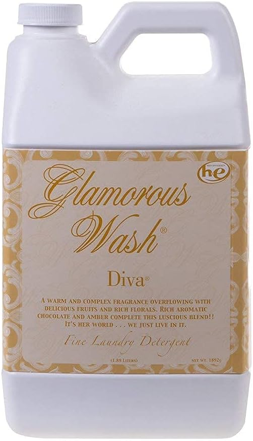 Détergent à Lessive Liquide Tyler Candle Company - Parfum 'Glamour Diva' - 1 Gallon (3.78L)