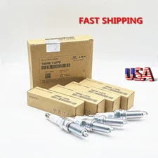 GENUINE 4 SPARK PLUGS for 11-18 ELANTRA TUCSON FORTE SORENTO SOUL OEM 1884611070