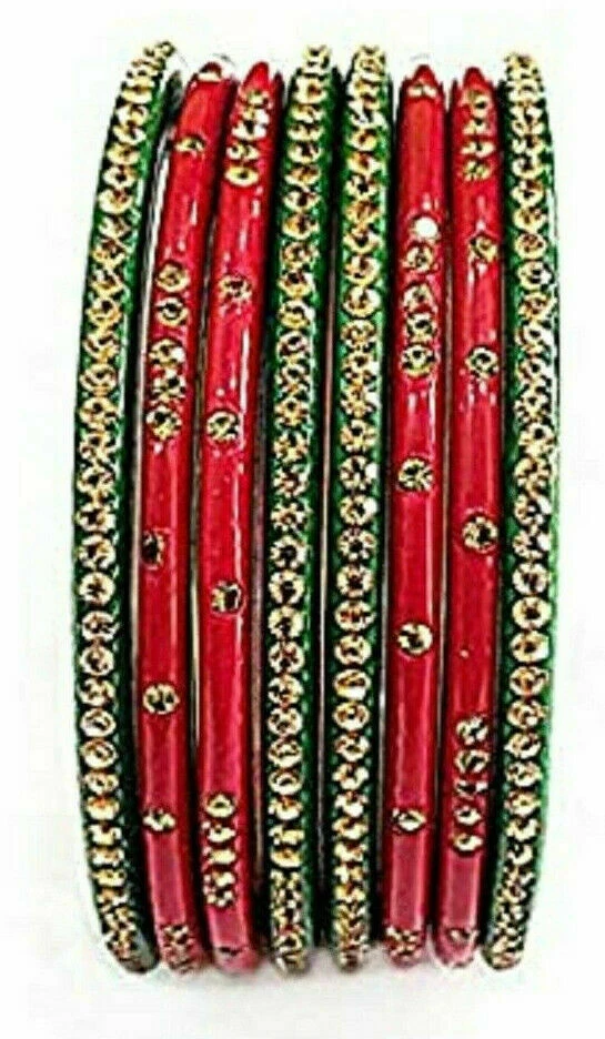 Red color hotsell bangles