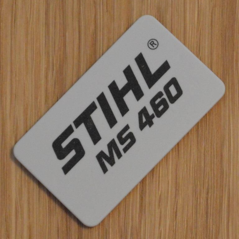 Genuine Stihl MS460 OEM Badge Model Plate 1128 967 1513 Tracked Options