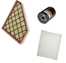 Ölfilter Luftfilter Pollenfilter Satz für Chevrolet Camaro V6 3.6L Bj. 2016-2024