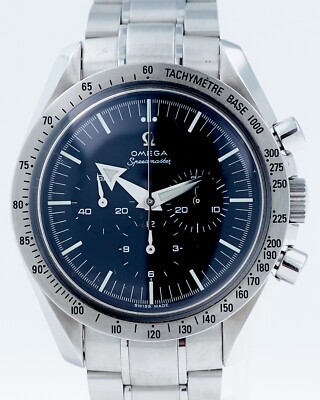 Omega Speedmaster Broad Arrow Moonwatch 3594.50.00 komplett Set Uhr DE