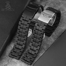 23mm Carbon Fiber Watch Band Strap For Luminox 3051 3150 Military Bracelet Tools