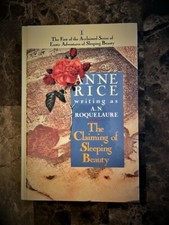 The Claiming of Sleeping Beauty by A. N. Roquelaure (1983, Hardcover)