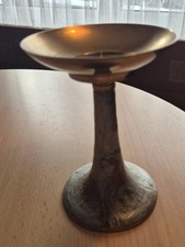 Messing Kerzenständer antik Art-Deco-Stil