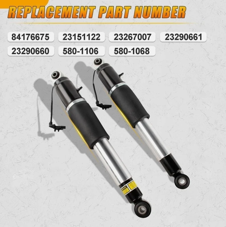 Rear Air Shocks for 2015-2021 Cadillac Escalade, Suburban/Tahoe - FREE Shipping! - Image 2 of 4